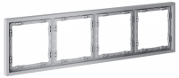 Рамка на 4 поста Voltum S70 VLS100416