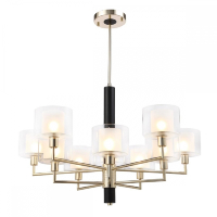 Потолочная люстра на штанге Crystal Lux MAESTRO SP-PL5+5 GOLD