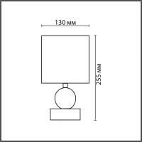 Настольная лампа декоративная Lumion LALANA 8180/1T