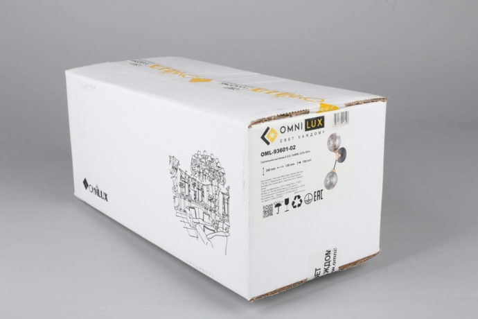 Бра с лампочками Omnilux OML-93601-02+Lamps 