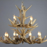 Подвесная люстра с рогами Omnilux Loureiro OML-52003-12 