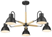 Люстра на штанге Velante с поддержкой Маруся 230-023-05-М