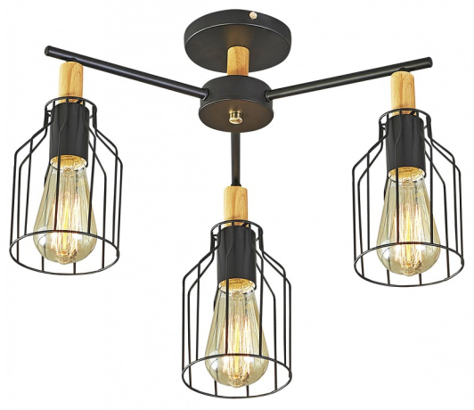 Люстра на штанге Escada Texas 469/3PL Black 