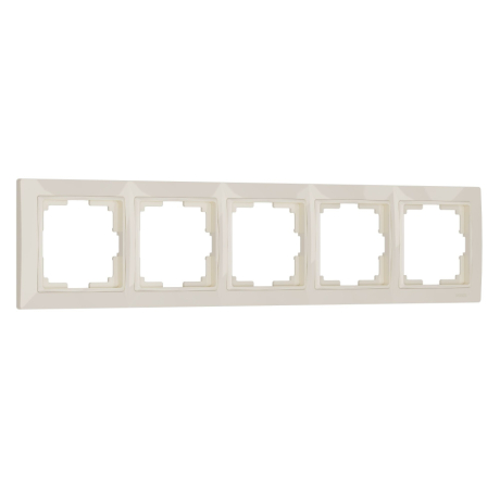 Рамка на 5 постов Werkel Snabb Basic (слоновая кость) W0052003