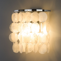 Накладной светильник Eurosvet Sandra 60084/2 хром/перламутр