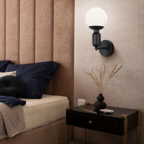 Бра Eurosvet Bubble 50251/1 черный 