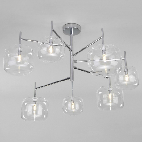 Люстра на штанге Eurosvet Jar 70128/7 хром 