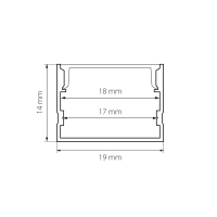 Короб накладной Lightstar Profiled 419181