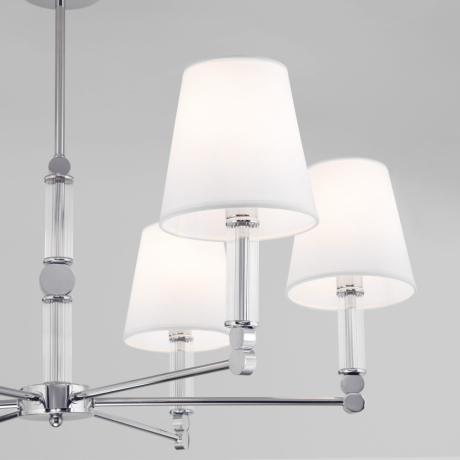 Люстра на штанге Eurosvet Conso 60145/6 хром 