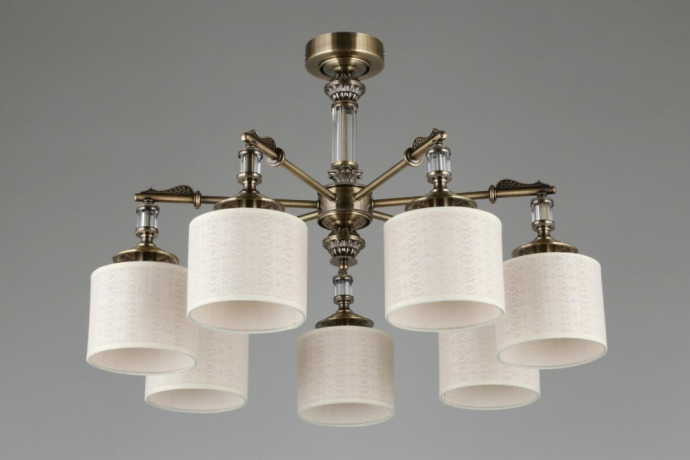 Люстра потолочная с лампочками Omnilux OML-64307-07+Lamps 