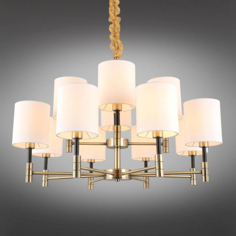 Люстра подвесная с лампочками Omnilux OML-57503-12+Lamps 