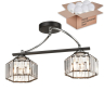 Потолочная люстра с лампочками Velante 236-107-02+Lamps E27 P45 