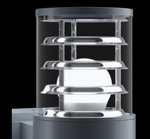 Светильник на штанге Maytoni Outdoor Bronx O576WL-01GR