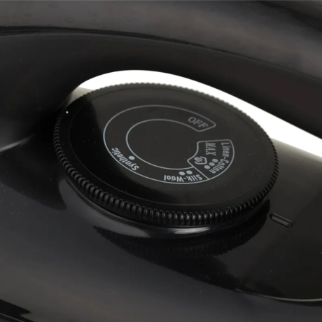 Утюг POLARIS PIR 2430K, 2400 Вт, керамическое покрытие, самоочистка, антикапля, антинакипь, черный, 57591 (456746)