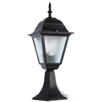 Уличный ландшафтный фонарь с лампочкой Arte lamp A1014FN-1BK+Lamps
