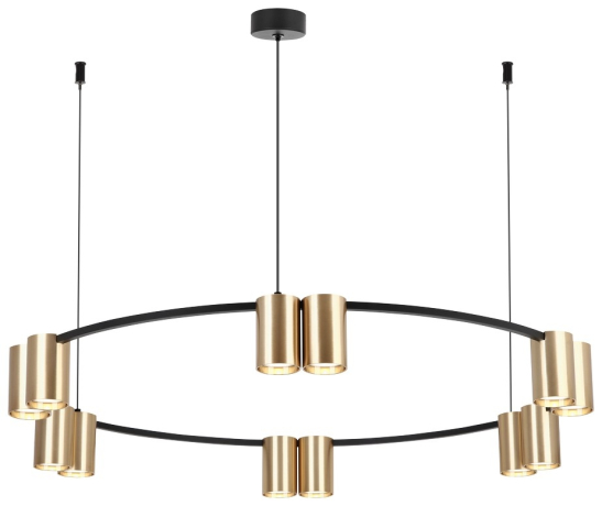 Светильник подвесной с Led лампочками в комплекте Velante 471-403-12+Lamps 