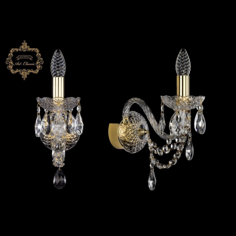 Бра Bohemia Art Classic 11.12 10.12.1.165.Gd.Sp 