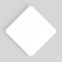 Накладной/встраиваемый потолочный светодиодный светильник Elektrostandard DLS043 10W 4200K (a047941)