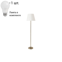 Торшер с лампочкой Arte lamp Elba A2581PN-1AB+Lamps