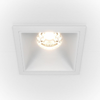 Встраиваемый светильник Maytoni Technical Alfa DL043-01-10W4K-SQ-W