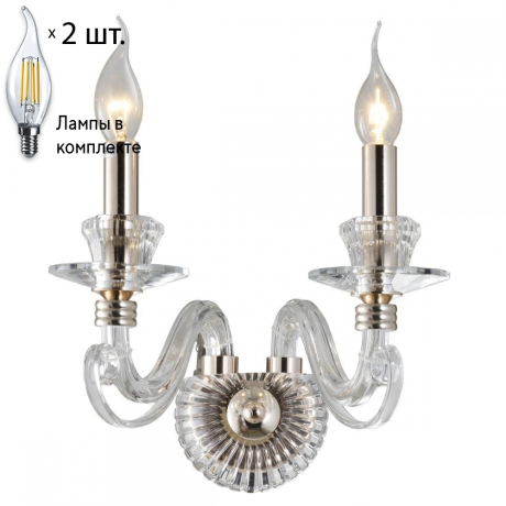 Бра с лампочками APLOYT APL.701.01.02+Lamps 