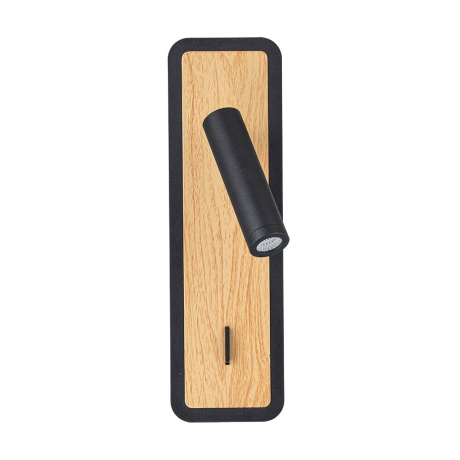 Бра Arte Lamp Wood A1990AP-3BK 