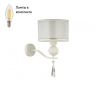 Бра в комплекте с Led лампами Arti Lampadari Rufina E 2.1.1.600 W+Lamps 