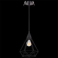 Встраиваемый подвесной светильник Novotech Zelle с лампочкой 370422+Lamps E27 P45