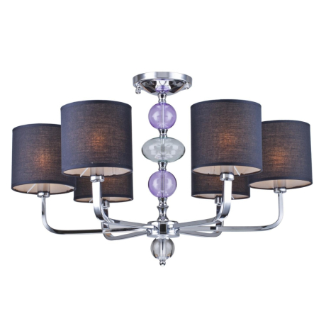 Потолочная люстра с лампочками Arti Lampadari Donnini E 1.1.6 NB+Lamps 