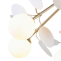 Потолочная люстра с ламочками, комплект от Lustrof. №286139-617017