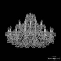 Подвесная люстра Bohemia Ivele Crystal 1409 1409/16+8/360 Ni