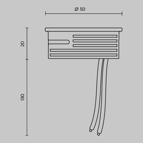 Модуль светодиодный Voltega Module LED 7196 