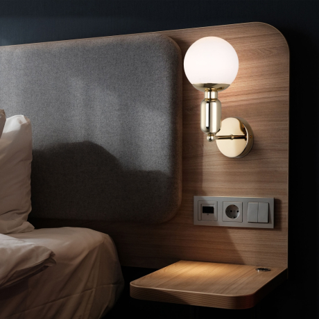 Бра Eurosvet Bubble 50251/1 золото 