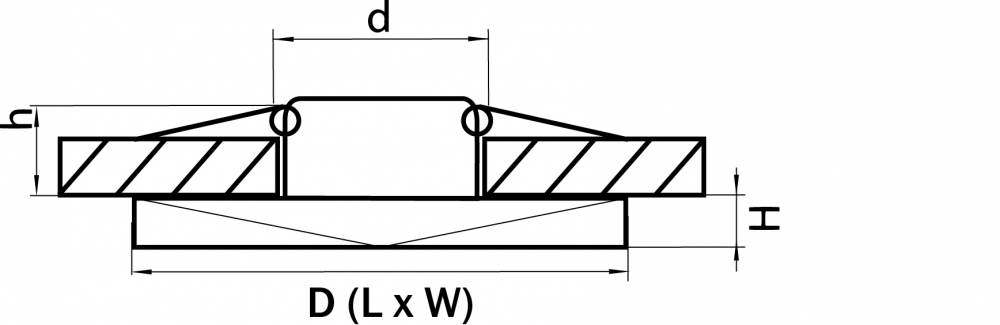 Встраиваемый светильник Lightstar Miriade 011006 