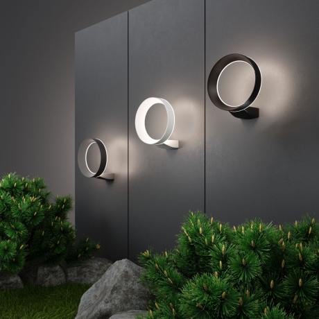 Уличный светильник Elektrostandard Ring IP54 1710 TECHNO LED черный (a054933)