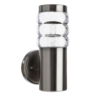 Уличный настенный светильник с лампочкой Arte lamp A8381AL-1SS+Lamps