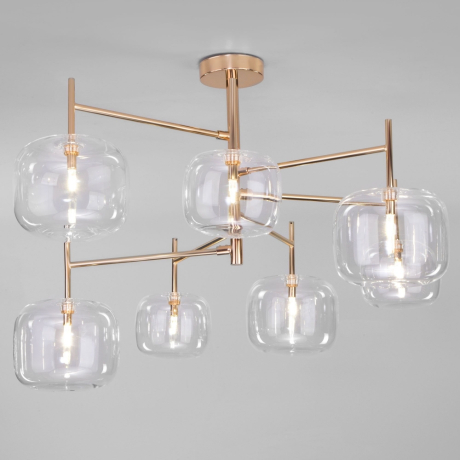 Люстра на штанге Eurosvet Jar 70128/7 золото 