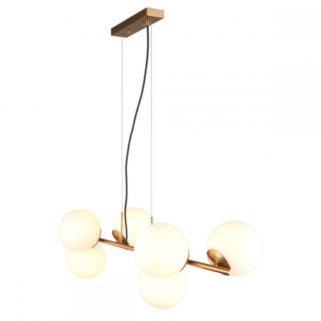 Люстра подвесная со светодиодными лампочками E27, комплект от Lustrof. №230100-657121 