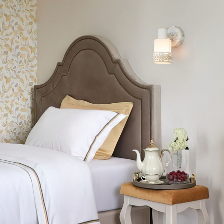 Спот Eurosvet Silvia 20025/1 белый с золотом 