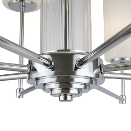 Люстра на штанге Freya Agnes FR5184PL-08CH 