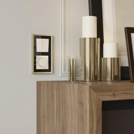 Терморегулятор электромеханический для теплого пола Werkel айвори матовый W1151162 