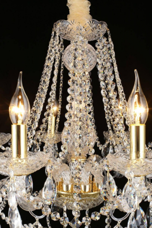 Люстра подвесная со светодиодными лампочками E14, комплект от Lustrof. №300028-657199 