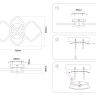 Потолочная люстра Ambrella Light FA FA3822 