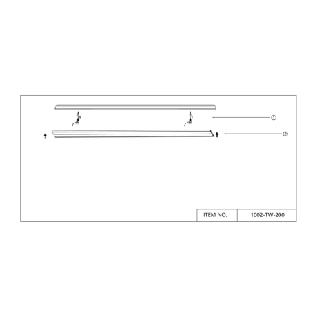 Трек накладной Favourite Unika 1002-TW-200 
