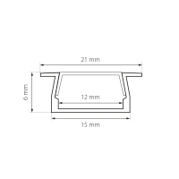 Короб встраиваемый Lightstar Profiled 419110