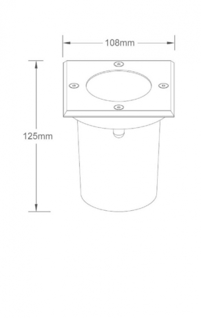 Встраиваемый светильник Lucide Biltin 11800/01/12