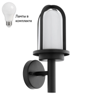 Уличный настенный светильник с лампочкой Eglo 97227+Lamps