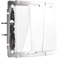 Клавиши для выключателя трехклавишного Werkel белый W1130001