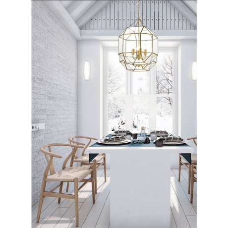 Люстра с лампочками Favourite Quadratum 1948-4P+Lamps 