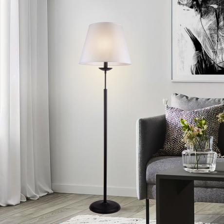 Торшер Eurosvet Hotel 01008/1 черный 